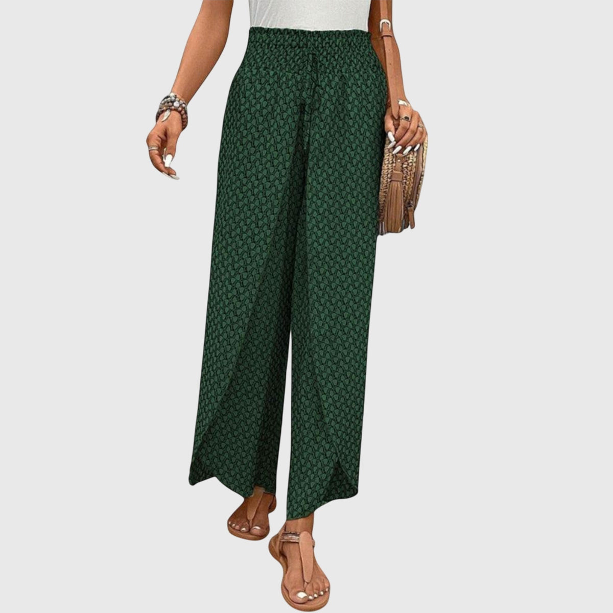 Zinnia | Wide Leg High-Waist Palazzo Pants for Women