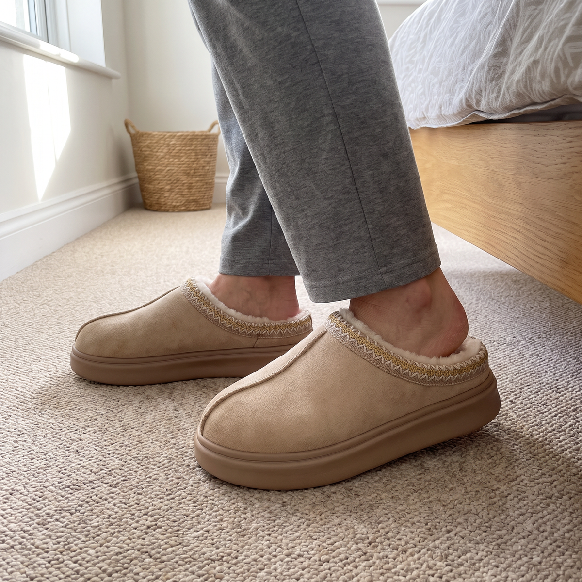 Harmonie | Slipper Christmas Gift, Plush-Lined for Women