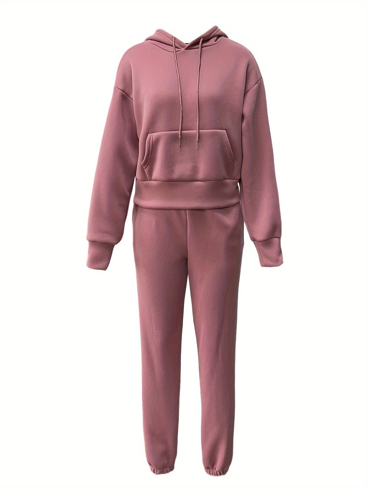 Madge | Oversized Hooded Sweat Set with Kangaroo Pocket for Women