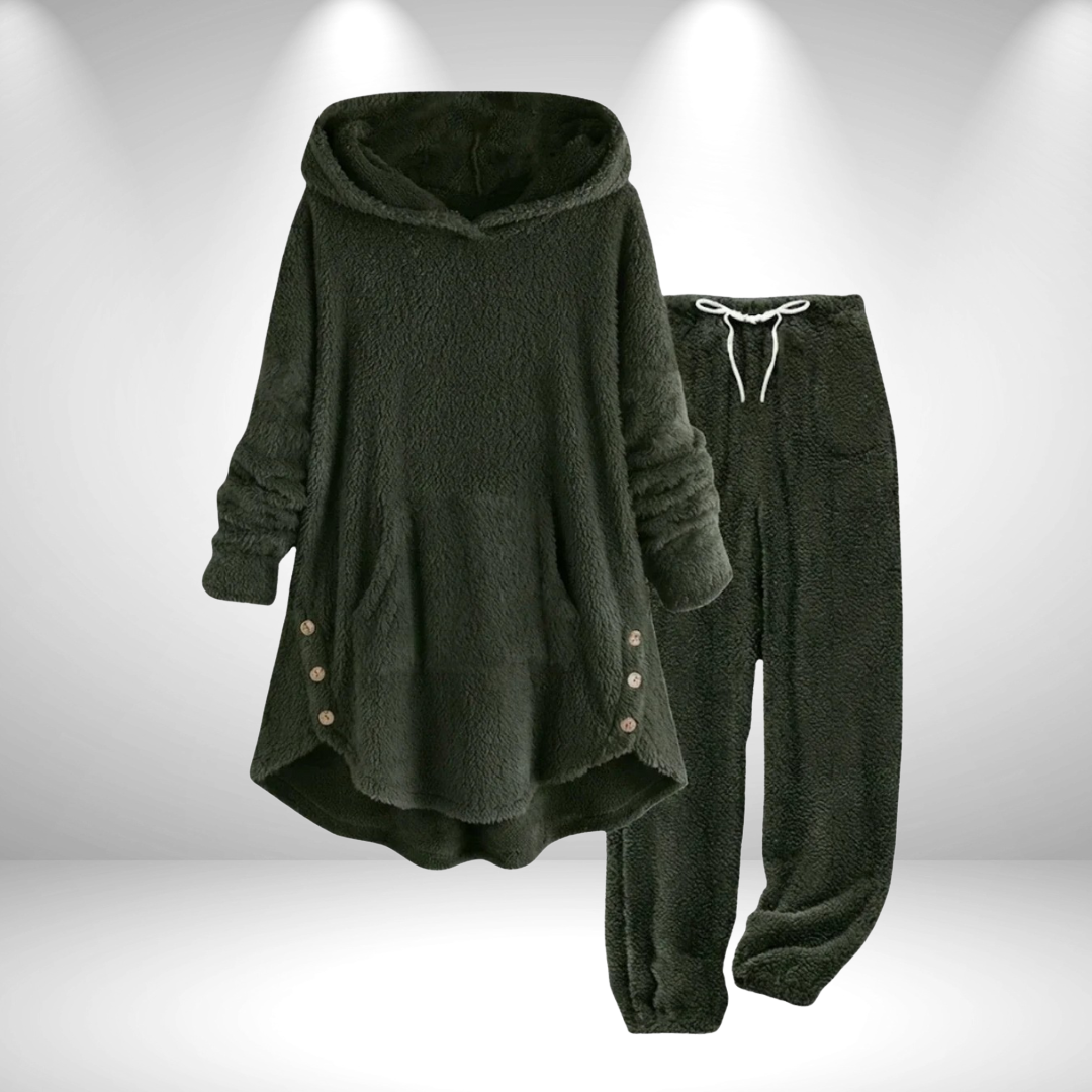 Sofie | Hooded Tunic Lounge Set for Women, Two-Piece