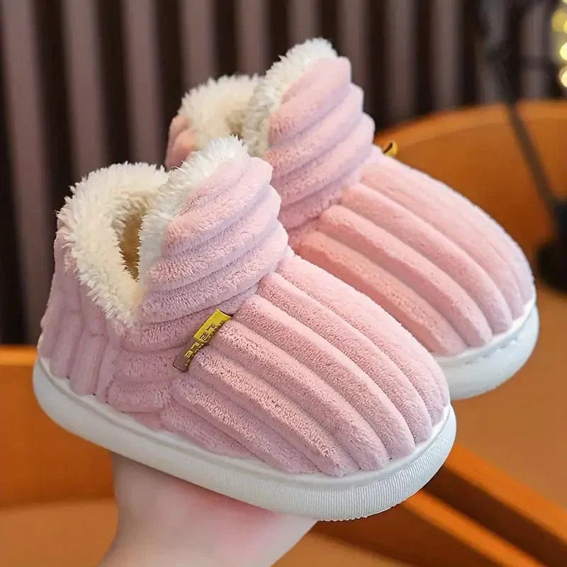 Xiomara | Quilted Fleece-Lined Slipper Christmas Gift Boots
