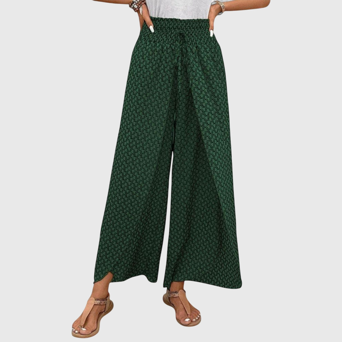 Zinnia | Wide Leg High-Waist Palazzo Pants for Women
