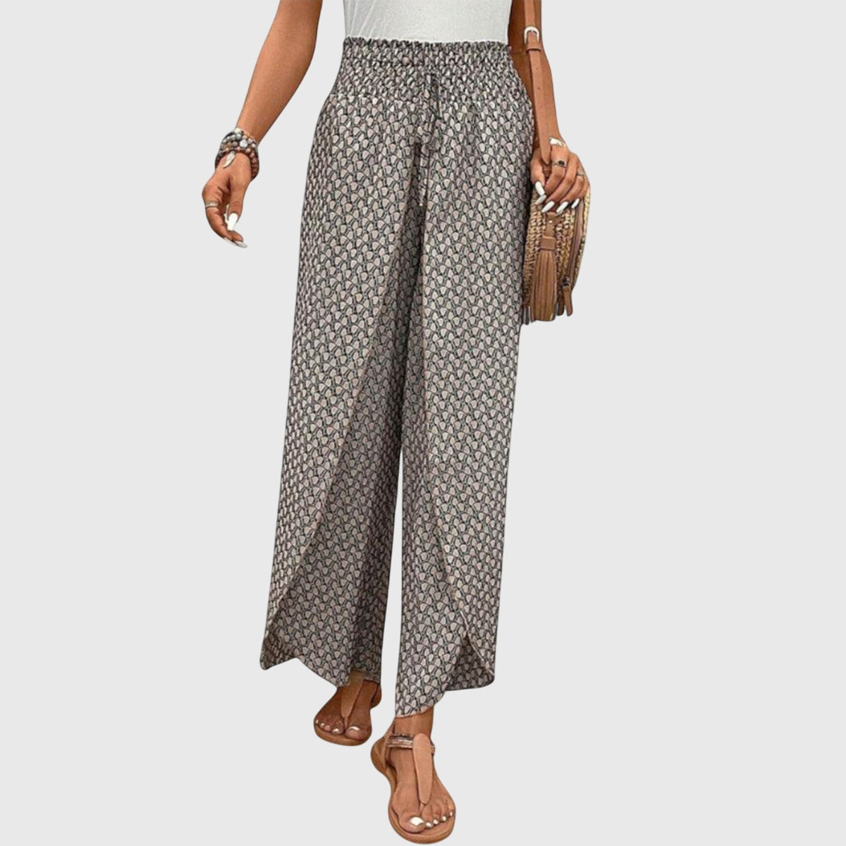 Zinnia | Wide Leg High-Waist Palazzo Pants for Women