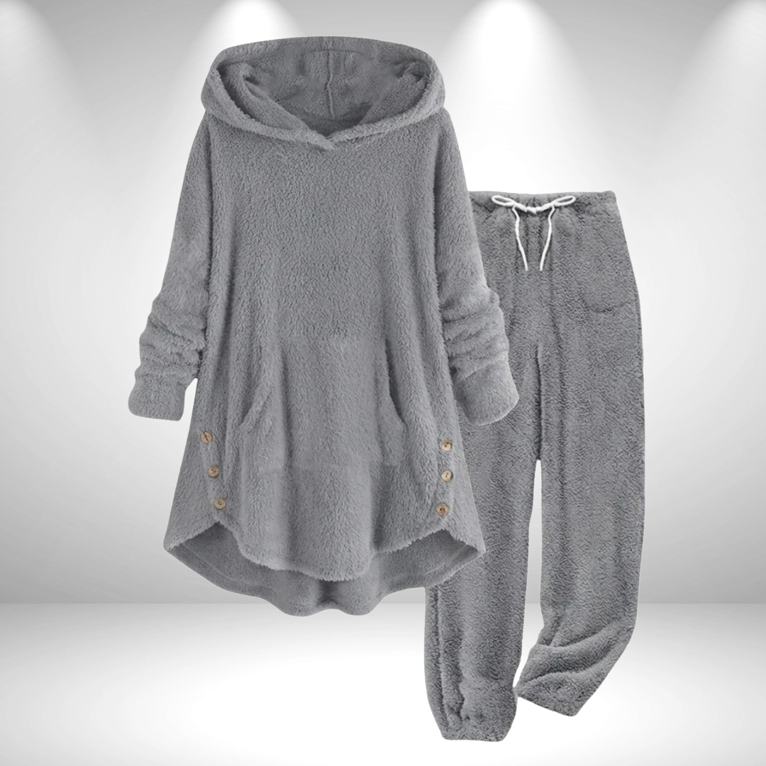 Sofie | Hooded Tunic Lounge Set for Women, Two-Piece