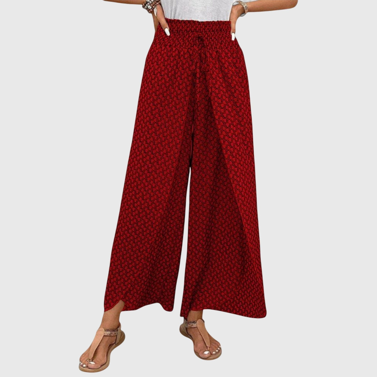 Zinnia | Wide Leg High-Waist Palazzo Pants for Women