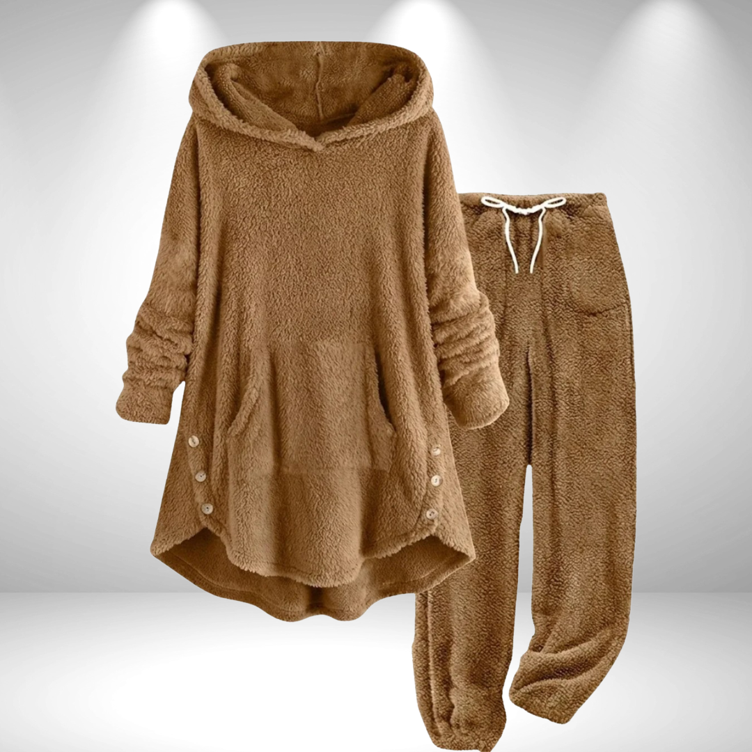 Sofie | Hooded Tunic Lounge Set for Women, Two-Piece