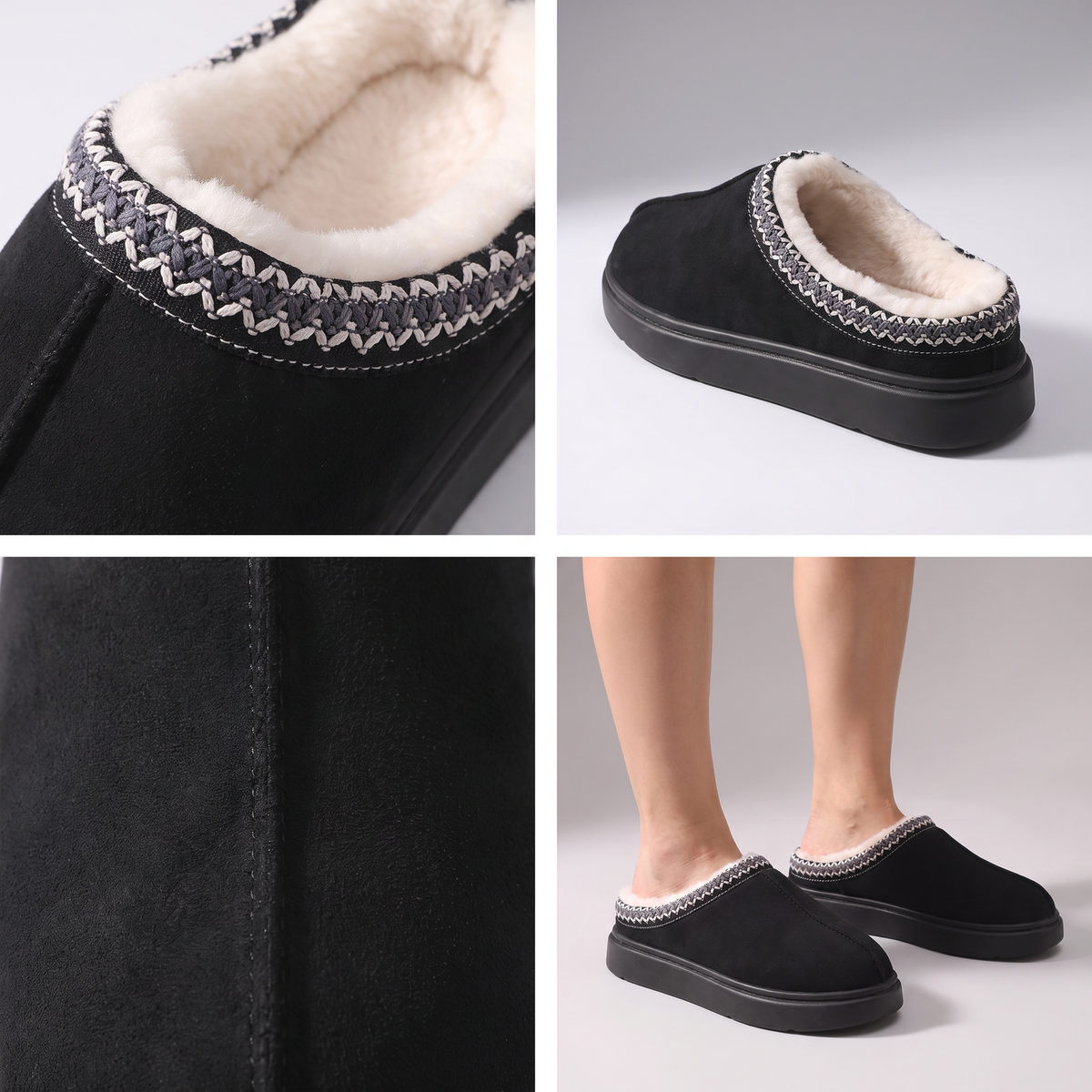 Harmonie | Slipper Christmas Gift, Plush-Lined for Women