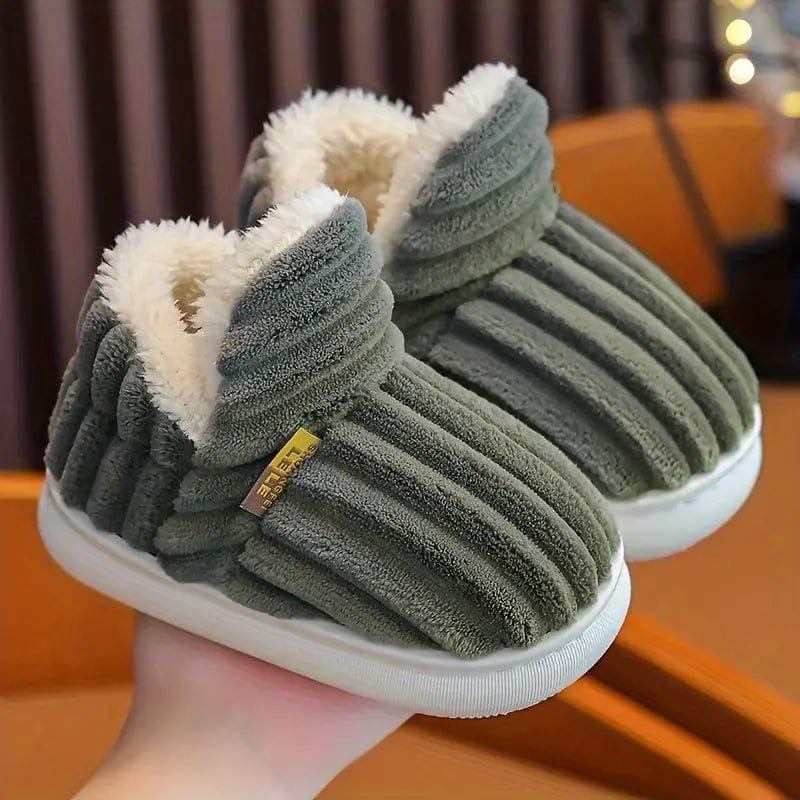 Xiomara | Quilted Fleece-Lined Slipper Christmas Gift Boots