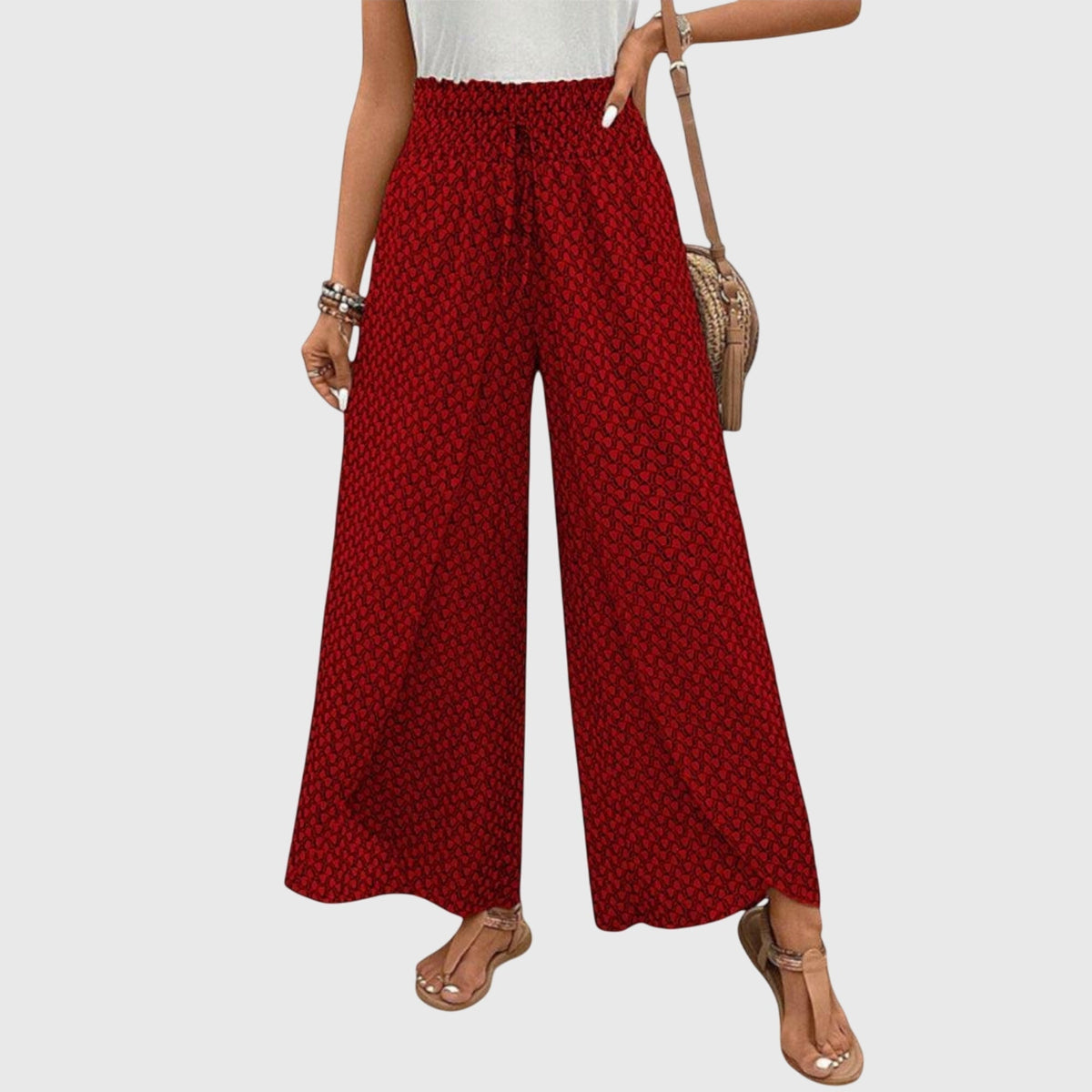 Zinnia | Wide Leg High-Waist Palazzo Pants for Women