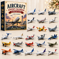 Aircraft Advent Calendar Christmas Gift Box 24 Days