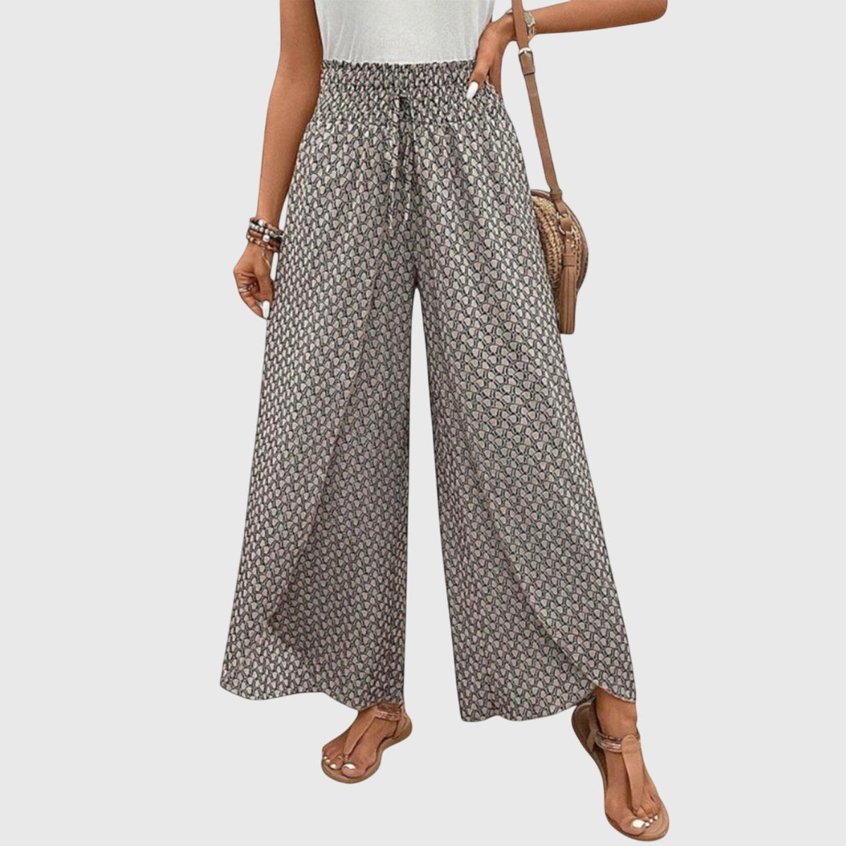 Zinnia | Wide Leg High-Waist Palazzo Pants for Women