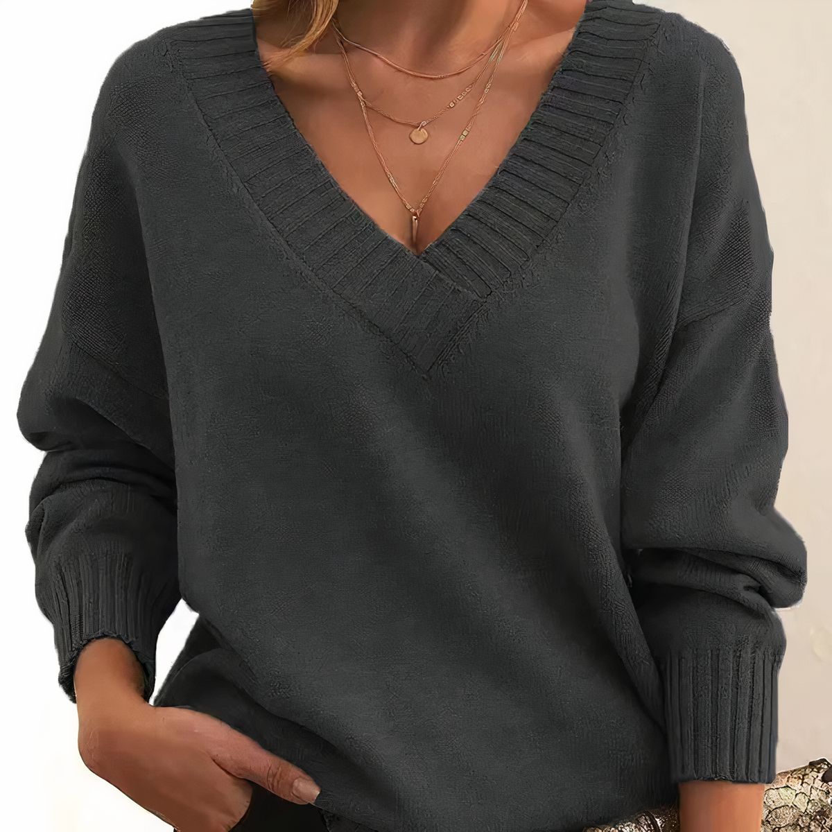 Marigold | Ribbed Turtleneck Knitted Sweater for Women