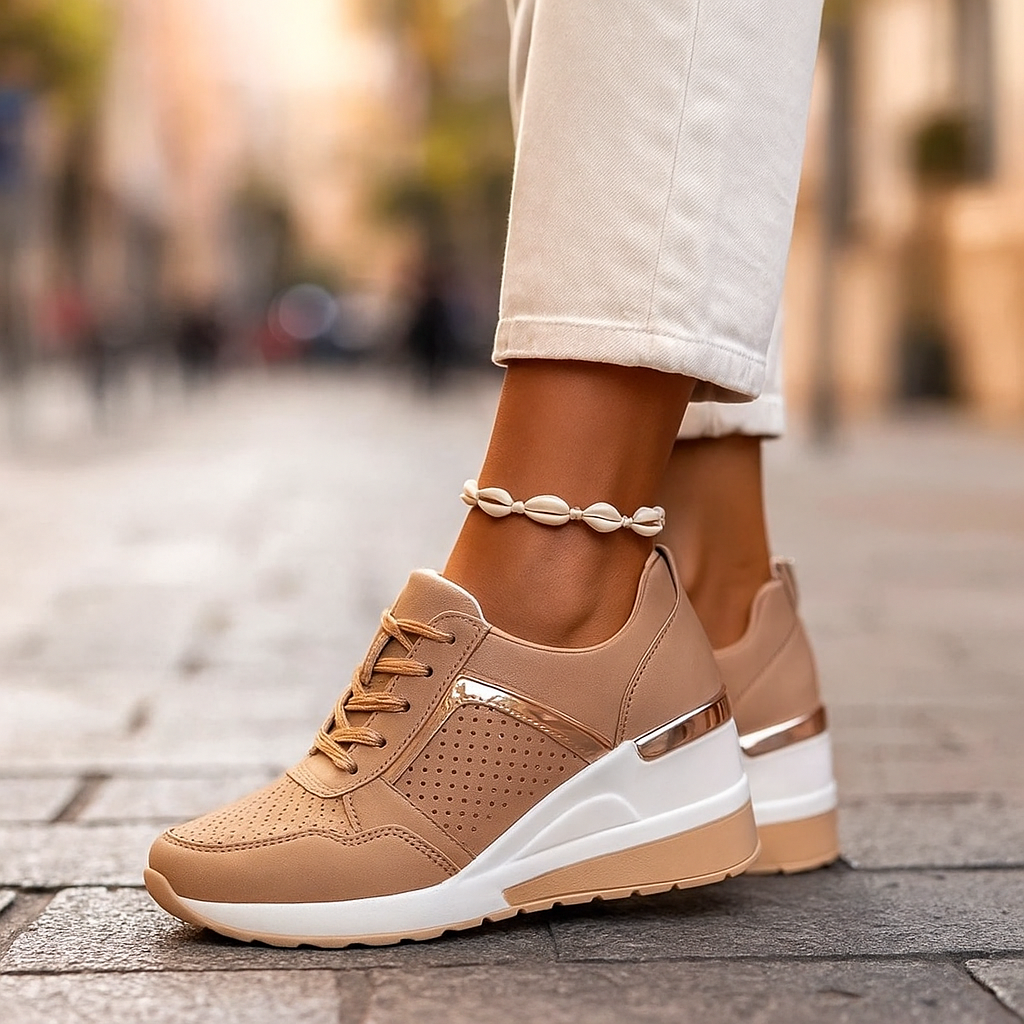 Celestrine | Slip-On Sneakers for Women with Wedge Sole