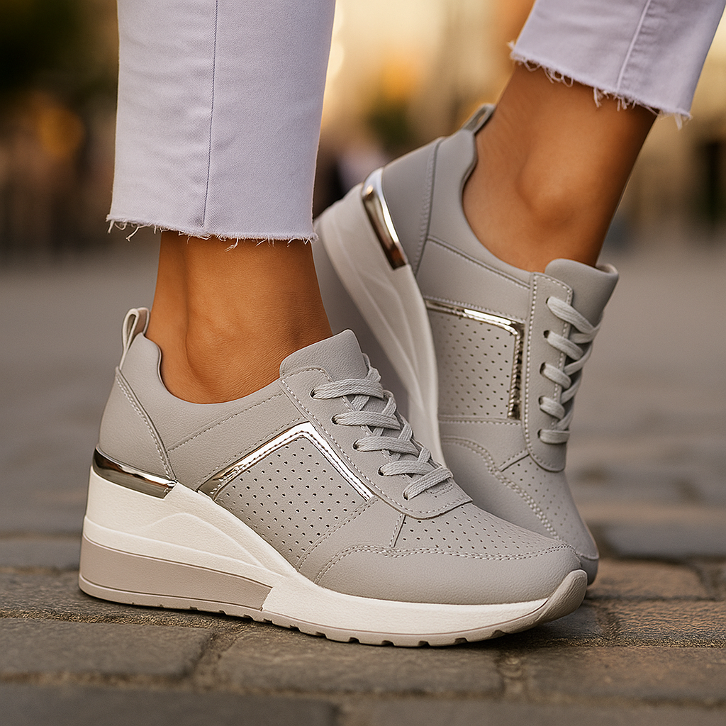 Celestrine | Slip-On Sneakers for Women with Wedge Sole