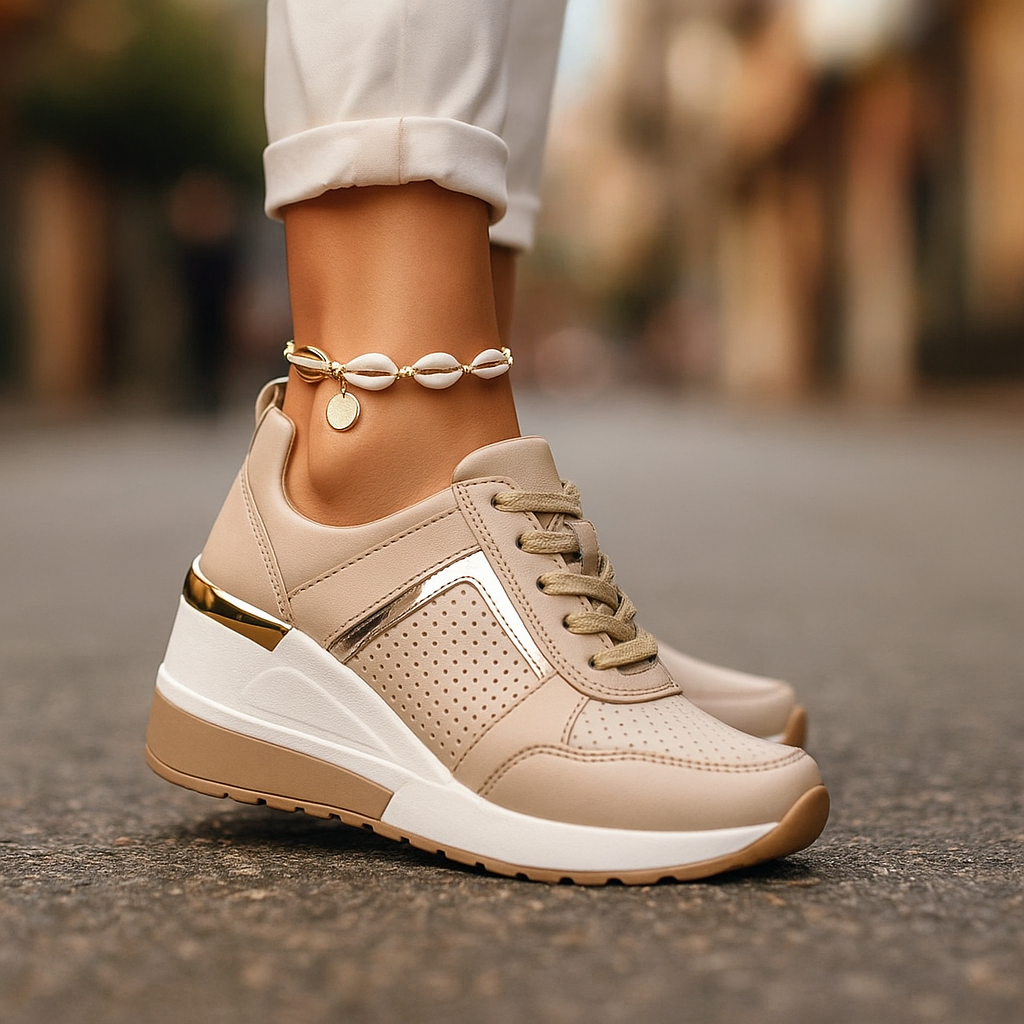 Celestrine | Slip-On Sneakers for Women with Wedge Sole