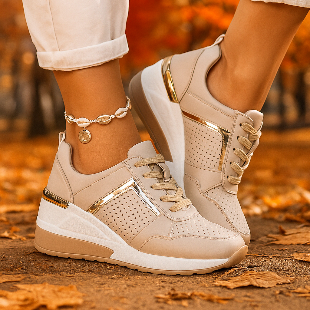 Celestrine | Slip-On Sneakers for Women with Wedge Sole