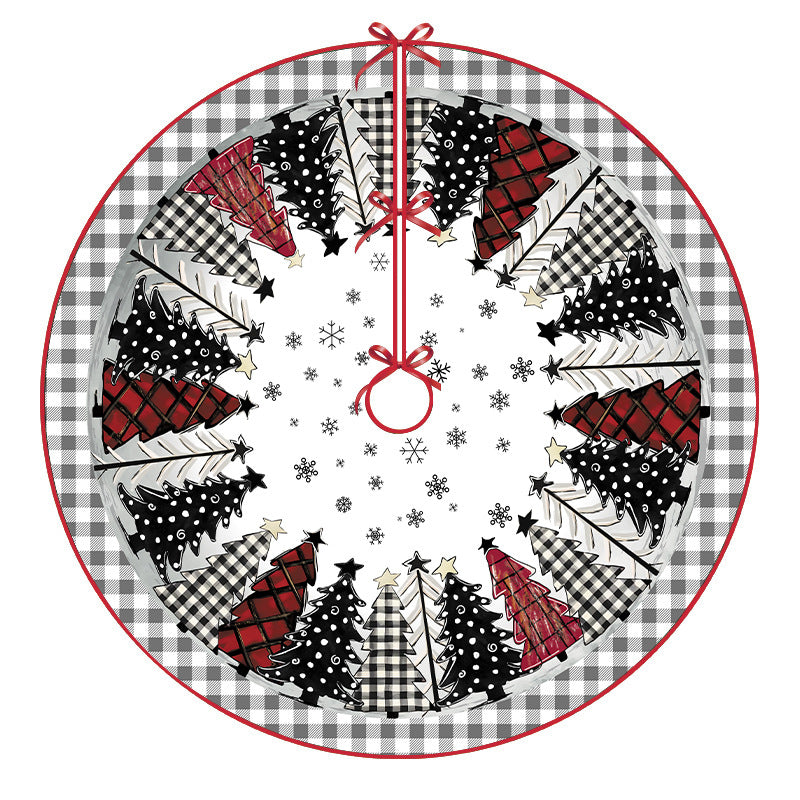 Winslow | Woodland Deer Print Christmas Tree Skirt