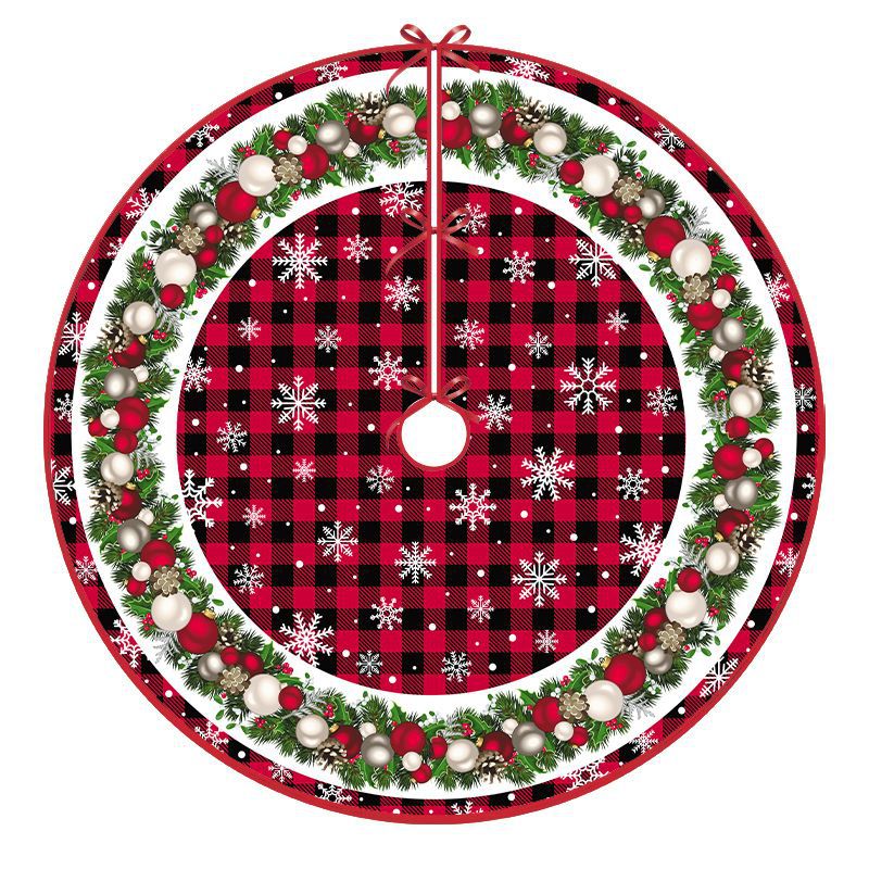 Winslow | Woodland Deer Print Christmas Tree Skirt