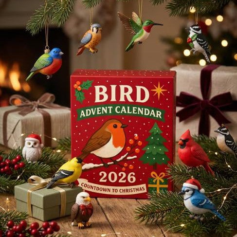 Beverley | Bird Advent Calendar Christmas Gift Countdown Box for Women