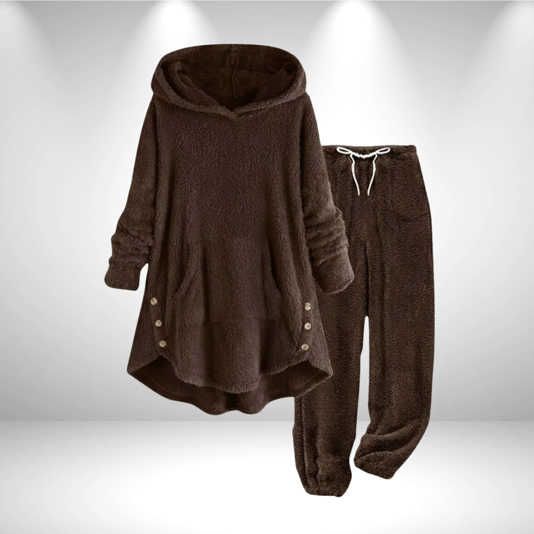 Sofie | Hooded Tunic Lounge Set for Women, Two-Piece