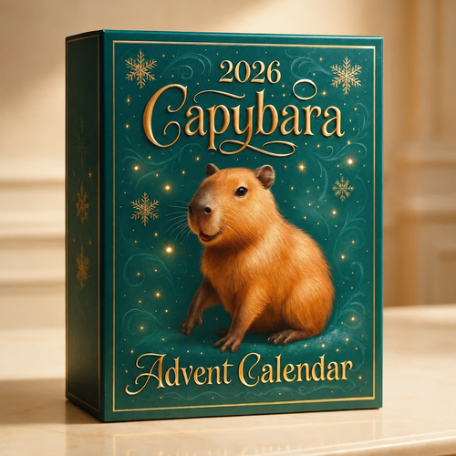 CAPYBARA DIY ADVENT CALENDAR – 24 REFILLABLE DOORS
