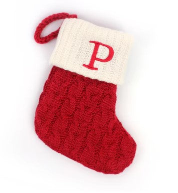 Trudi | Embroidered Name Christmas Sock with Snowflake Print