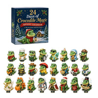 24-DAY CHARM ADVENT CALENDAR – ACRYLIC KEYRINGS & HANGING ORNAMENTS, CHRISTMAS GIFT