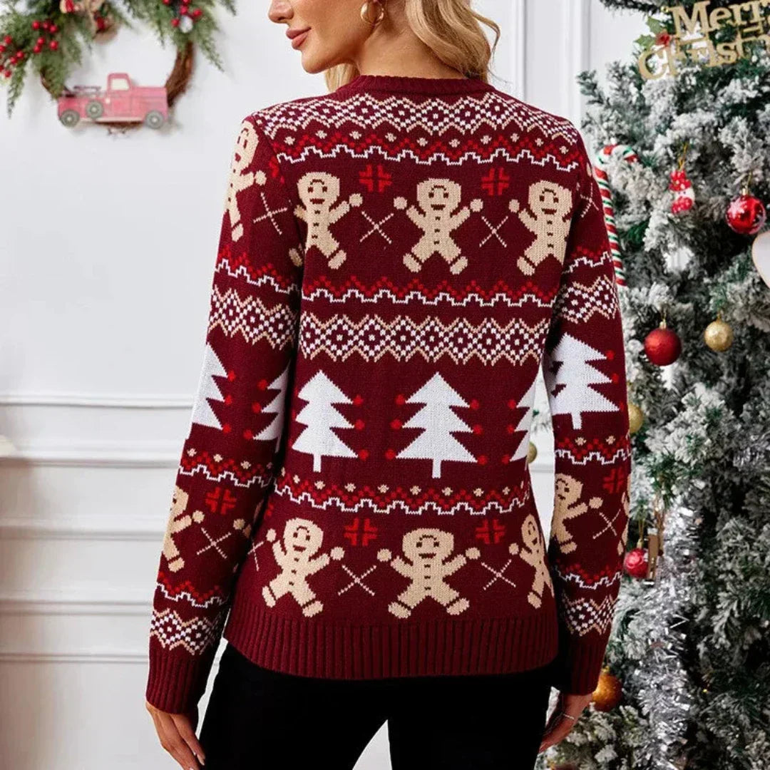 Marieluise | Christmas Sweater with Cable Knit for Women