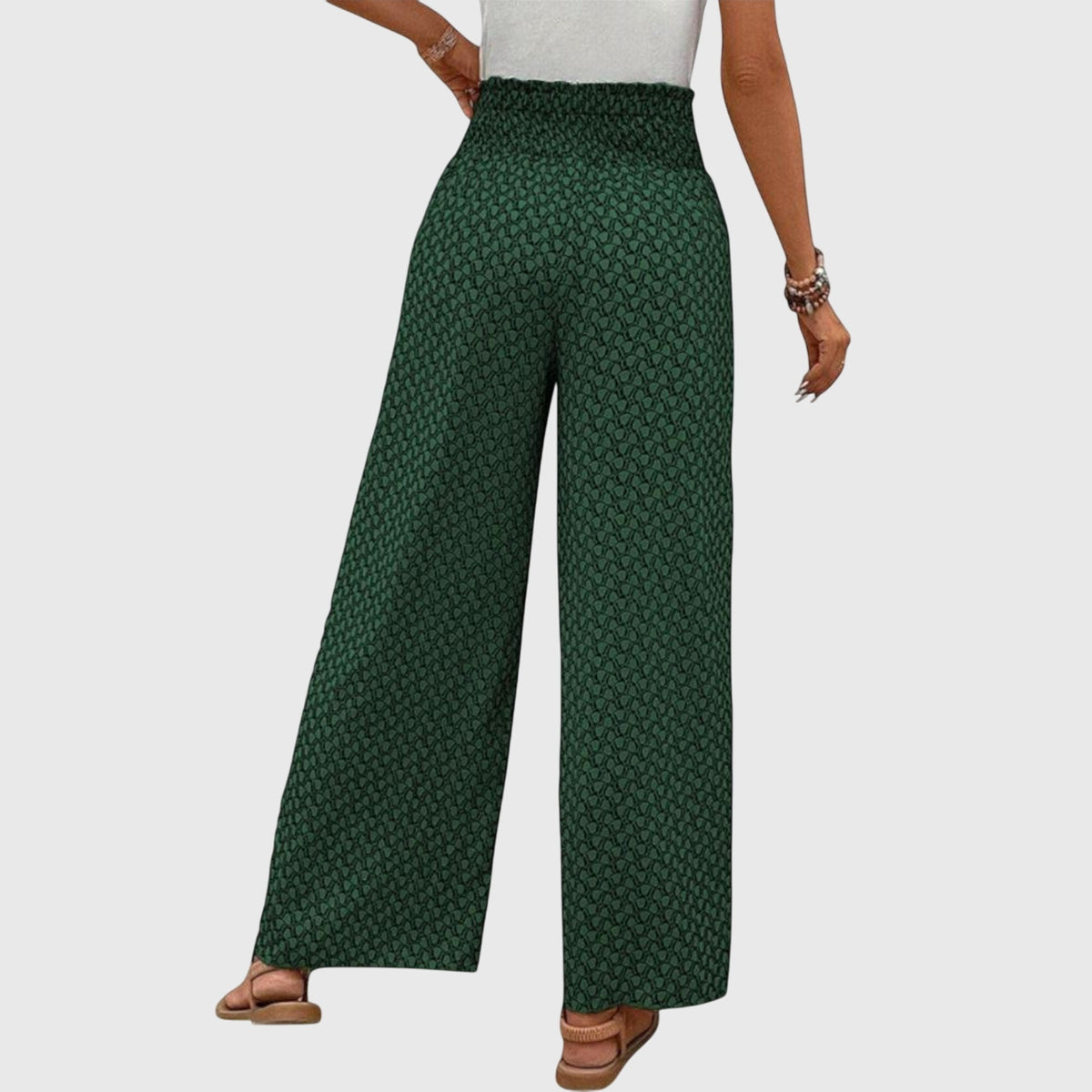 Zinnia | Wide Leg High-Waist Palazzo Pants for Women
