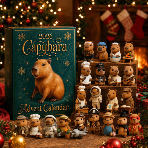 CAPYBARA ADVENT CALENDAR – 24 ILLUSTRATED DOORS