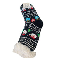 Hayley | Non-Slip Printed Christmas Sock with Grip Dots for Women