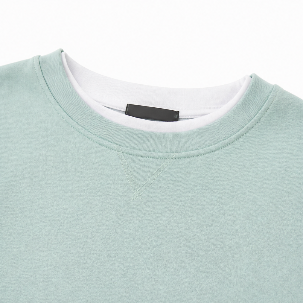 Mikayla | Side-Slit Ribbed Sweat Set with Slouchy Top for Women