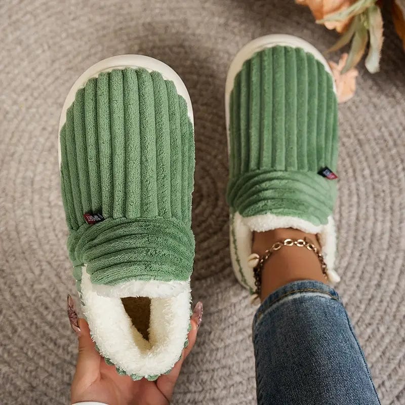 Xiomara | Quilted Fleece-Lined Slipper Christmas Gift Boots