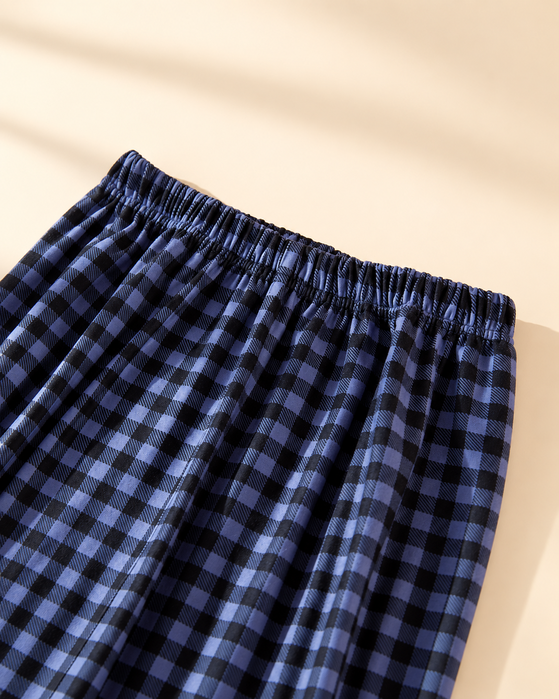 Everdine | Plaid Button-Front Pajamas Set for Women