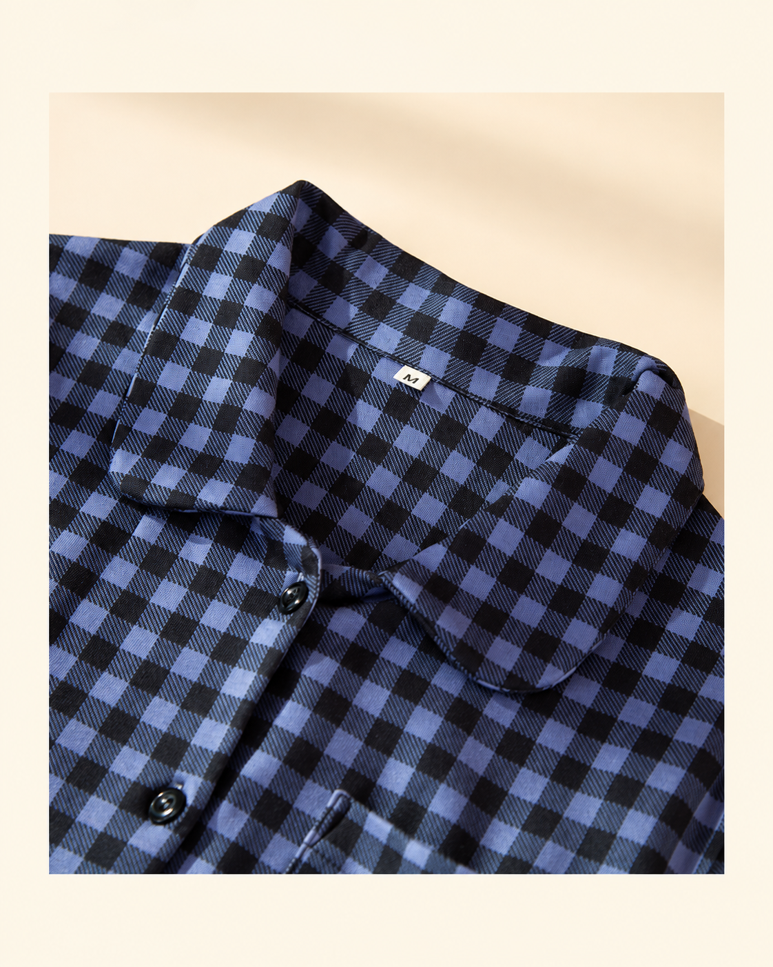Everdine | Plaid Button-Front Pajamas Set for Women