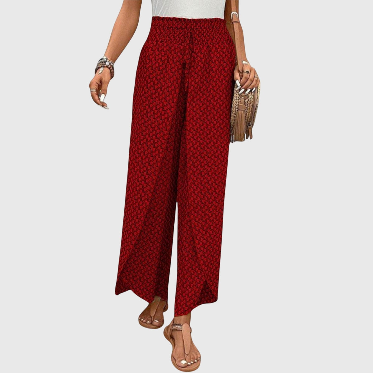 Zinnia | Wide Leg High-Waist Palazzo Pants for Women