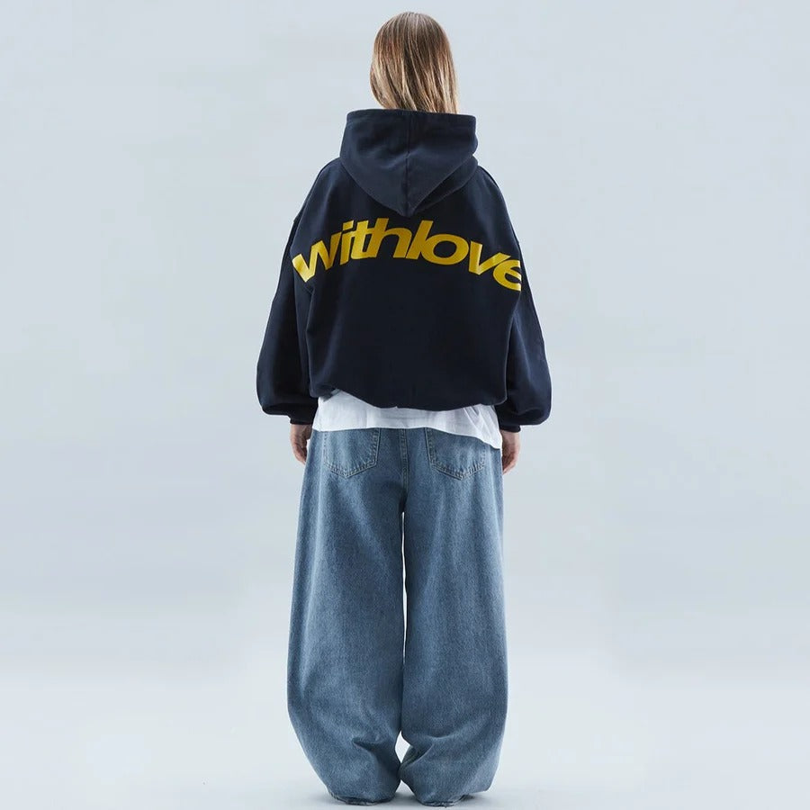 Saskia | Oversized Graphic Print Hoodie for Women