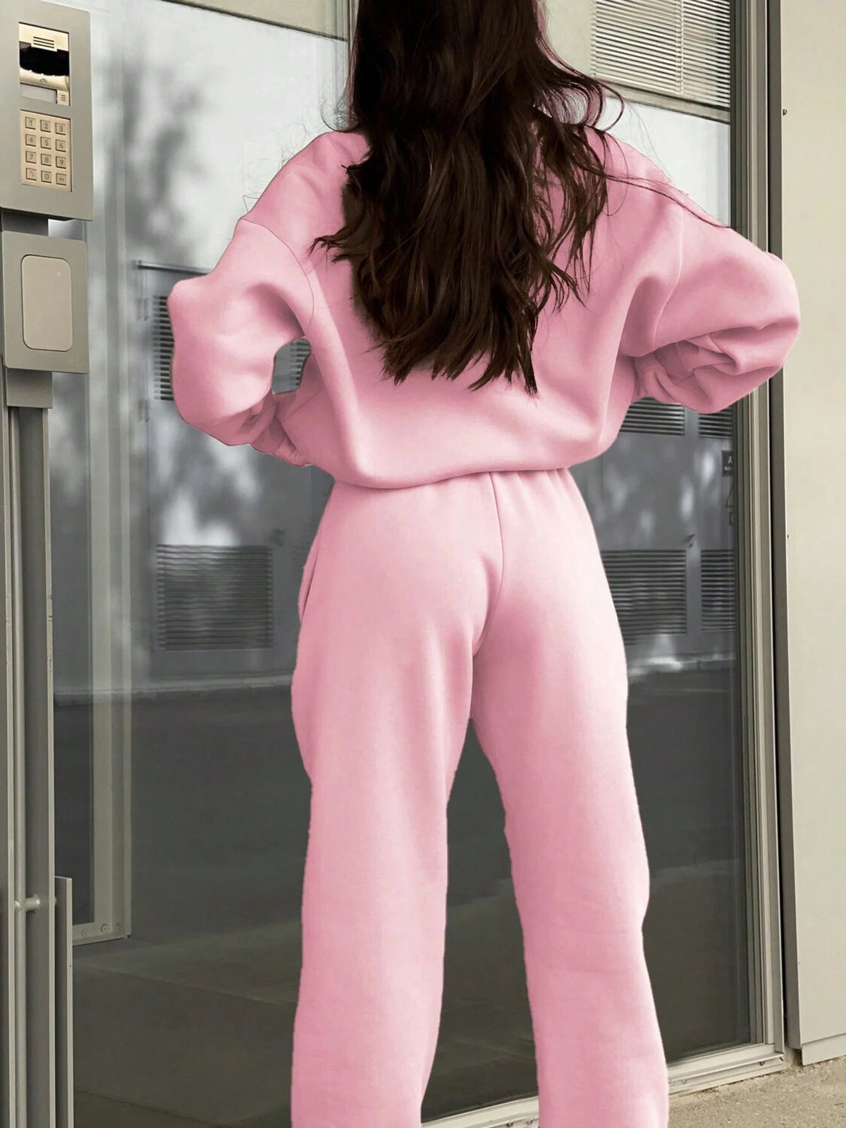 Yseult | Sweat Set with Half-Zip Pullover for Women