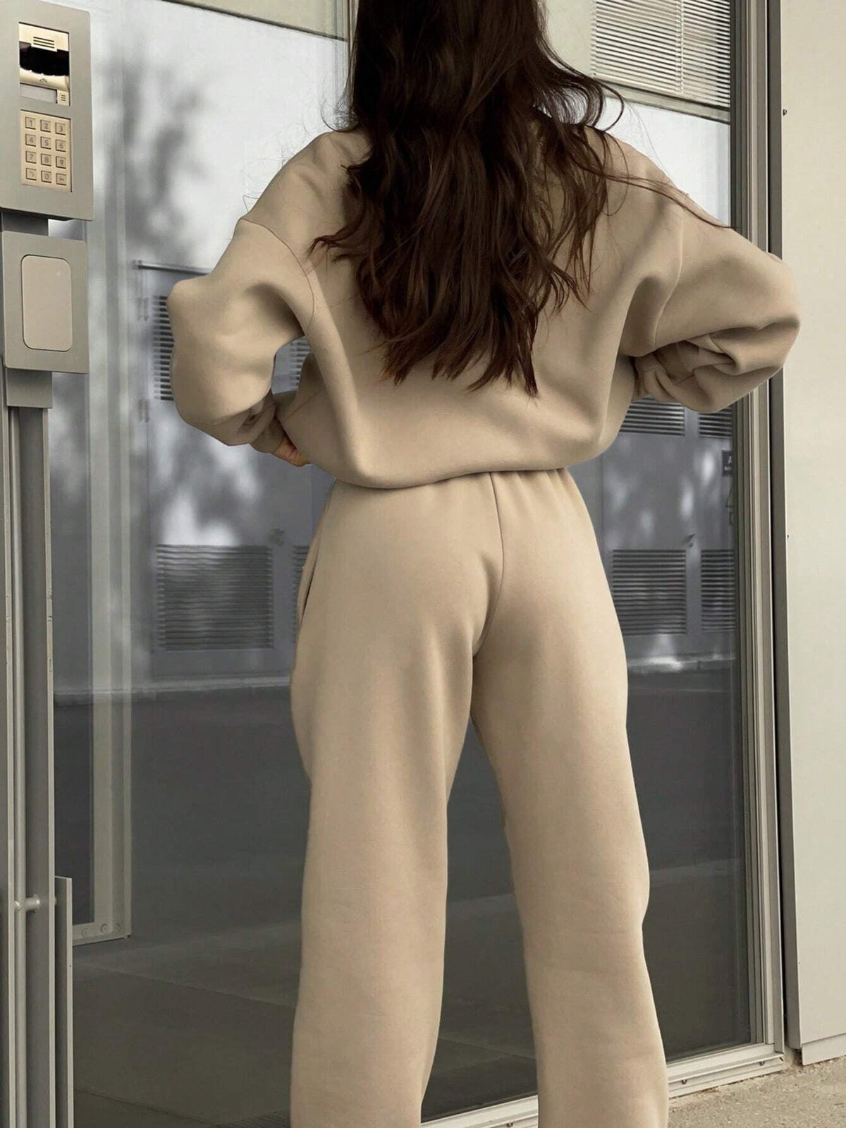 Yseult | Sweat Set with Half-Zip Pullover for Women