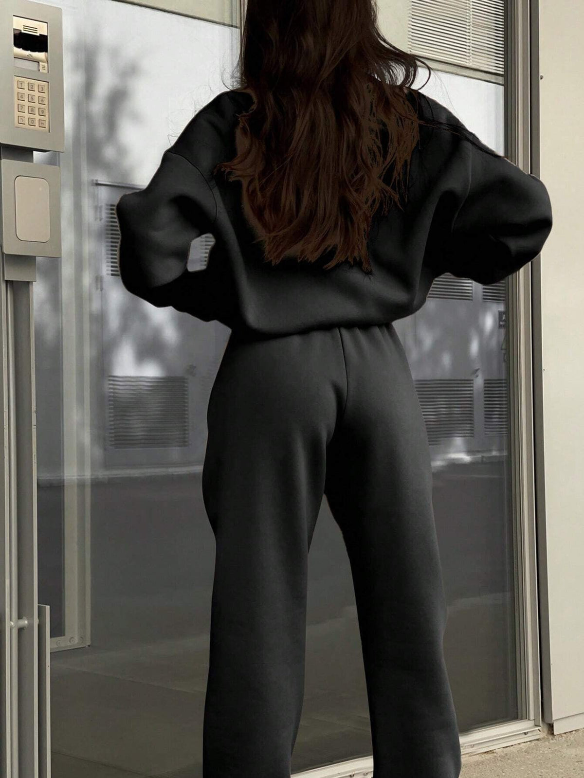 Yseult | Sweat Set with Half-Zip Pullover for Women
