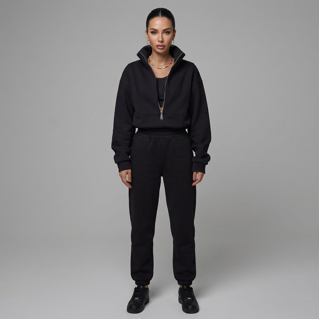 Annesofie | Ribbed Knit Sweat Set for Women