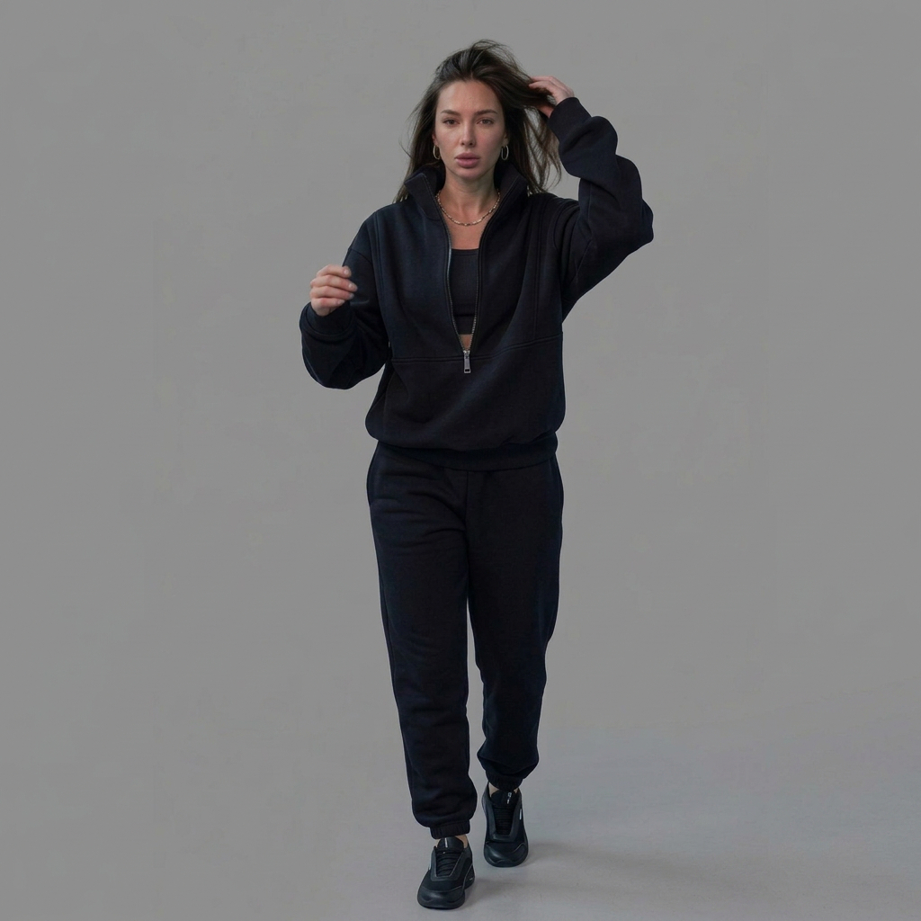 Annesofie | Ribbed Knit Sweat Set for Women
