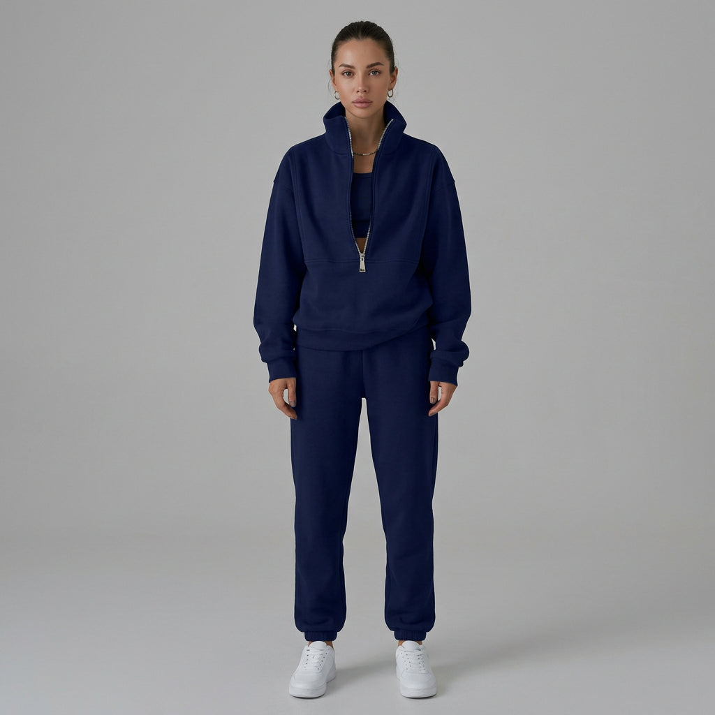 Annesofie | Ribbed Knit Sweat Set for Women