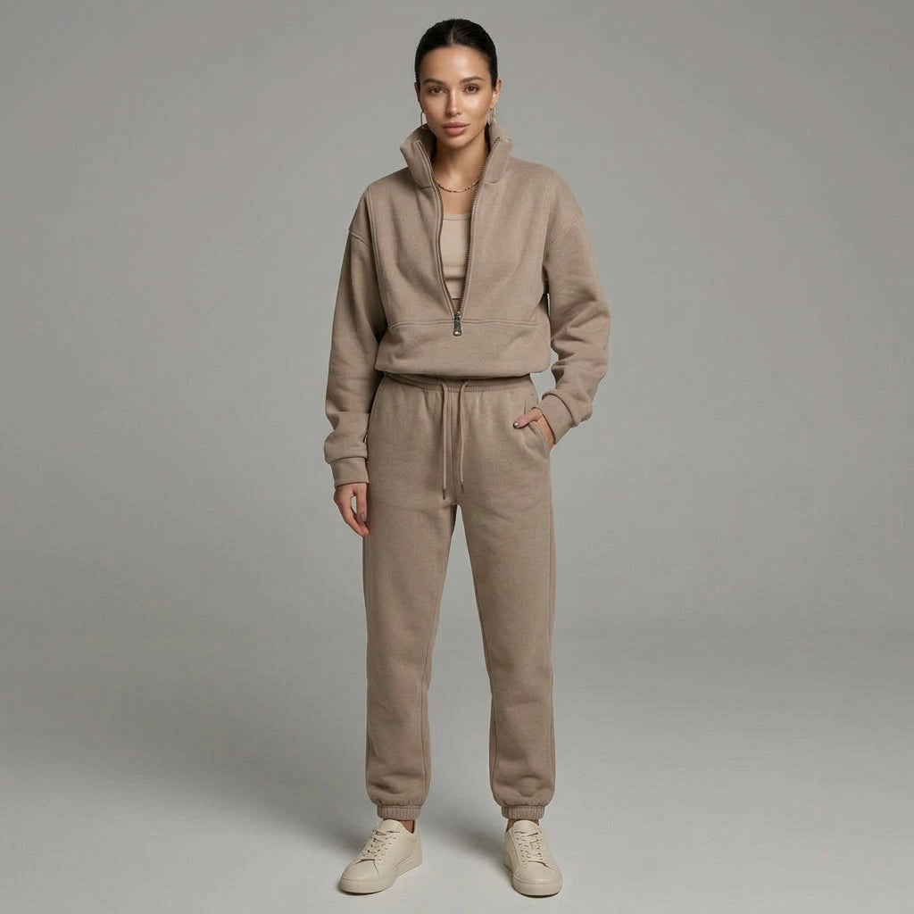 Annesofie | Ribbed Knit Sweat Set for Women