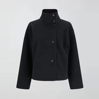 Rosemary | Stand Collar Button-Front Jacket for Women